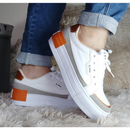 Tênis Feminino Via Apple Plataforma Cano Alto Branco