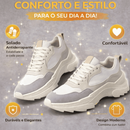 Tênis Feminino Tratorado Sneaker Plataforma, Confortável e Resistente Original Qualidade Premium