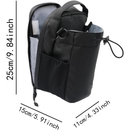 Bolsa Magnética Para Garrafa De Água Fitness Com Ímã , Grande Capacidade , Copo Específico Academia crossbody Portátil