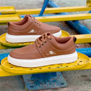 Tênis Sapatenis Masculino Ralph Lançamento Polo Sola Reta Confortável Casual