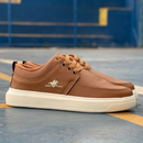 Tênis Sapatenis Masculino Ralph Lançamento Polo Sola Reta Confortável Casual